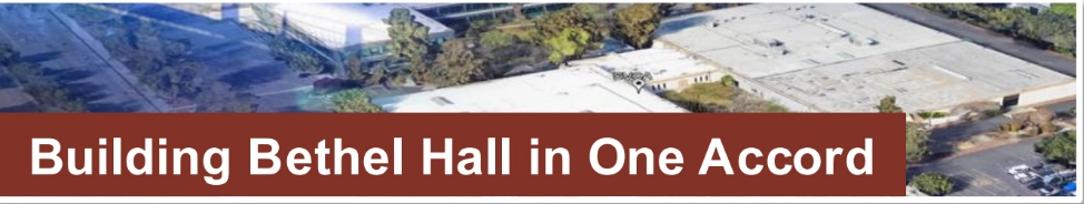 Building Bethel Hall in One Accord