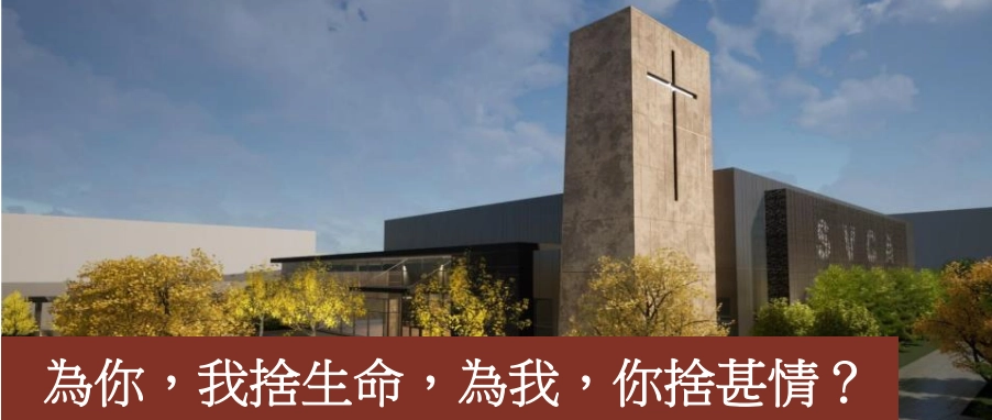 為你,我捨生命,為我,你捨甚情?